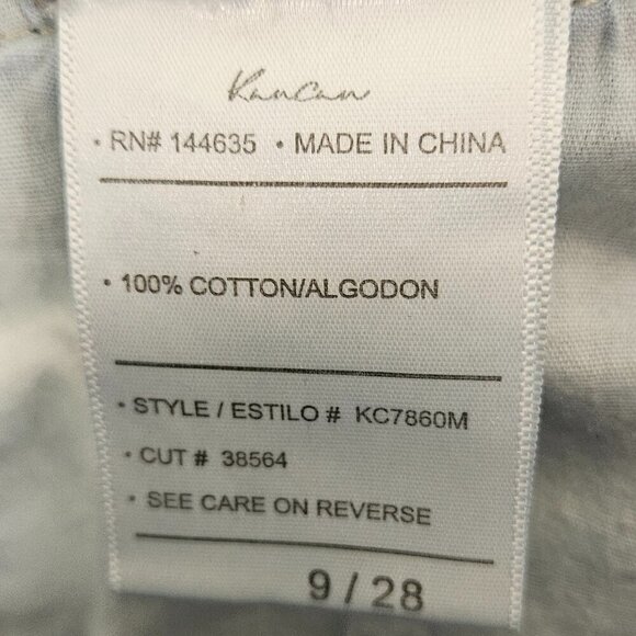 Kancan Ashland High Rise 90s Boyfriend Distressed Jean 9/28 KC7860M - Picture 8 of 9